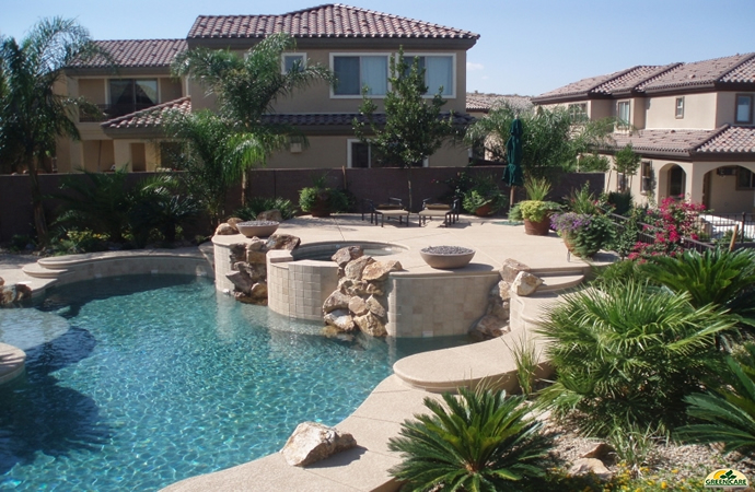 custom pools and spas by greencare.net